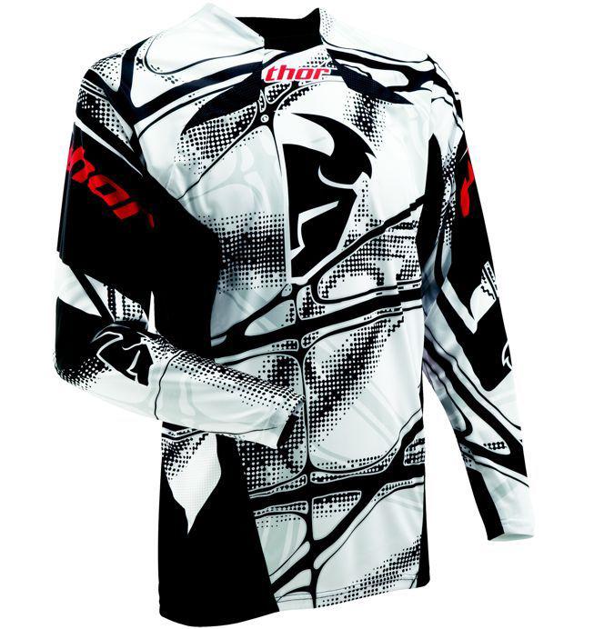 Thor 2013 youth core scorpio white mx motorcross atv jersey m medium new