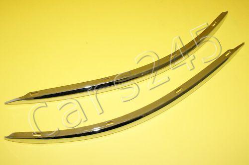 Vw jetta 2005-09 mk5 european type  bumper vent grill chrome strips