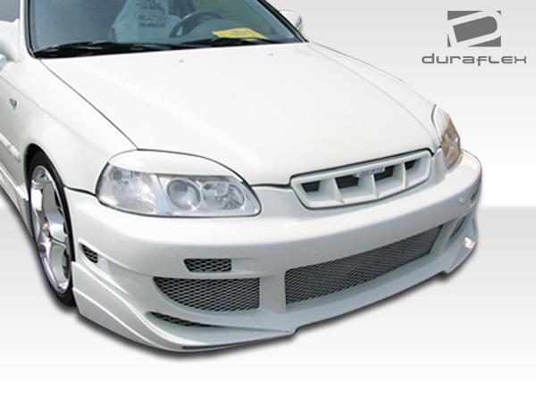 Duraflex front bumper body kit 99 00 honda civic 102085