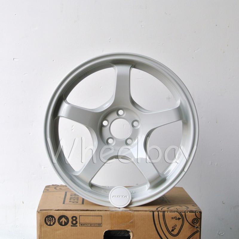 Rota wheel rt5 new style rt-5 17x9 & 17x10 5x114.3  wht s2000 lexus mr2 prelude