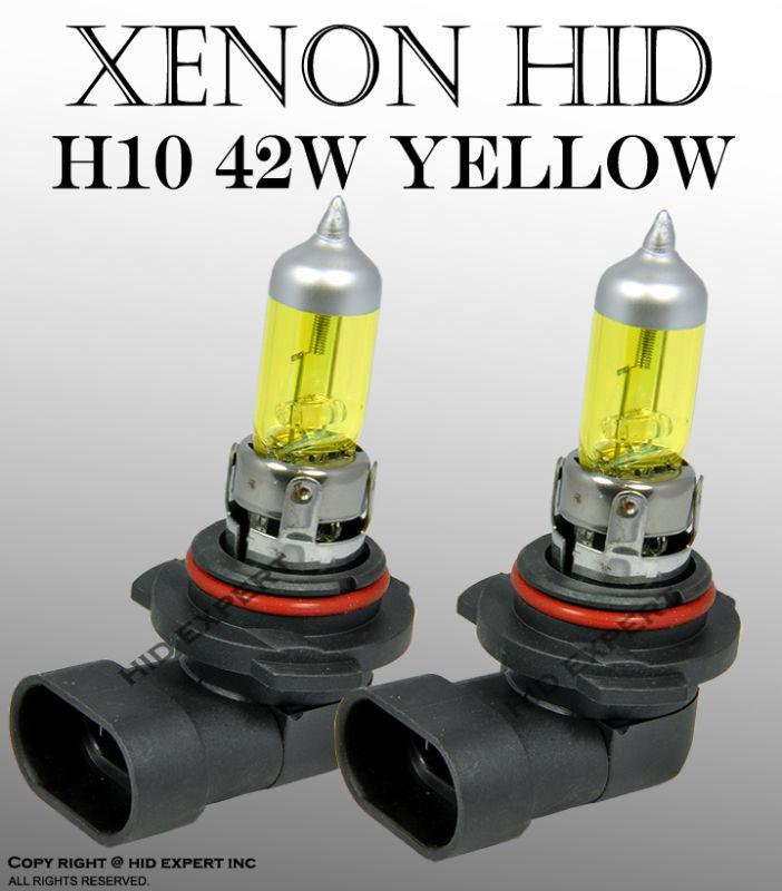 Abl h10 42w hi/lo or fog light xenon hid yellow direct replace bright bulbs ax6