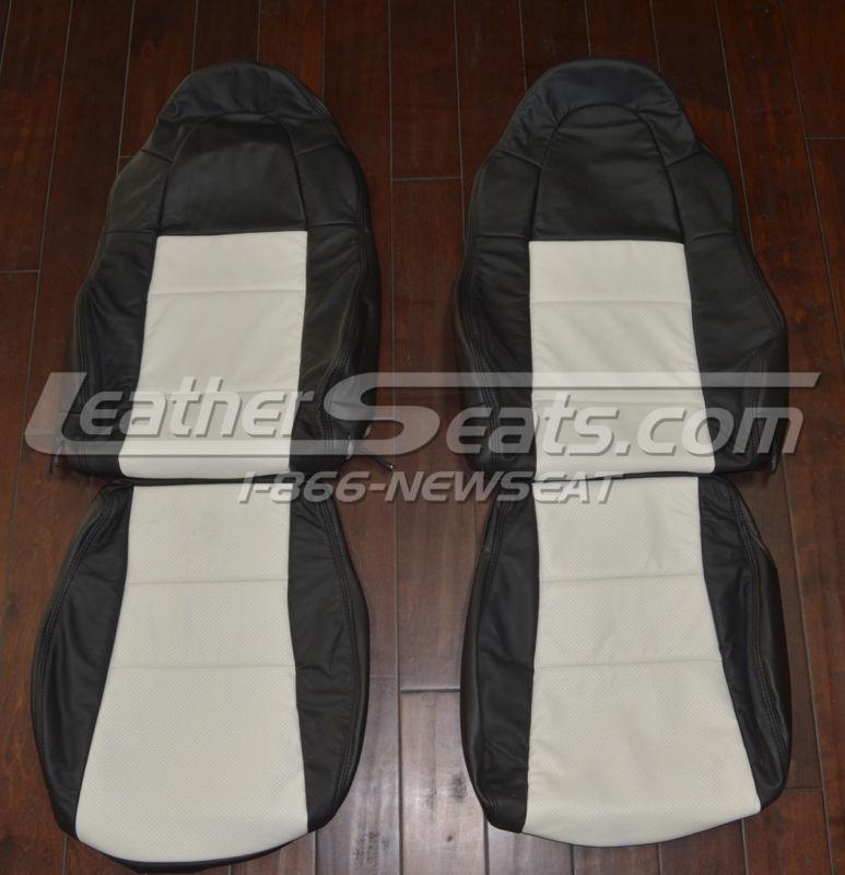 2000 - 2002 toyota mr2 custom two tone leather trimmed upholstery kit mr 2 mr-2