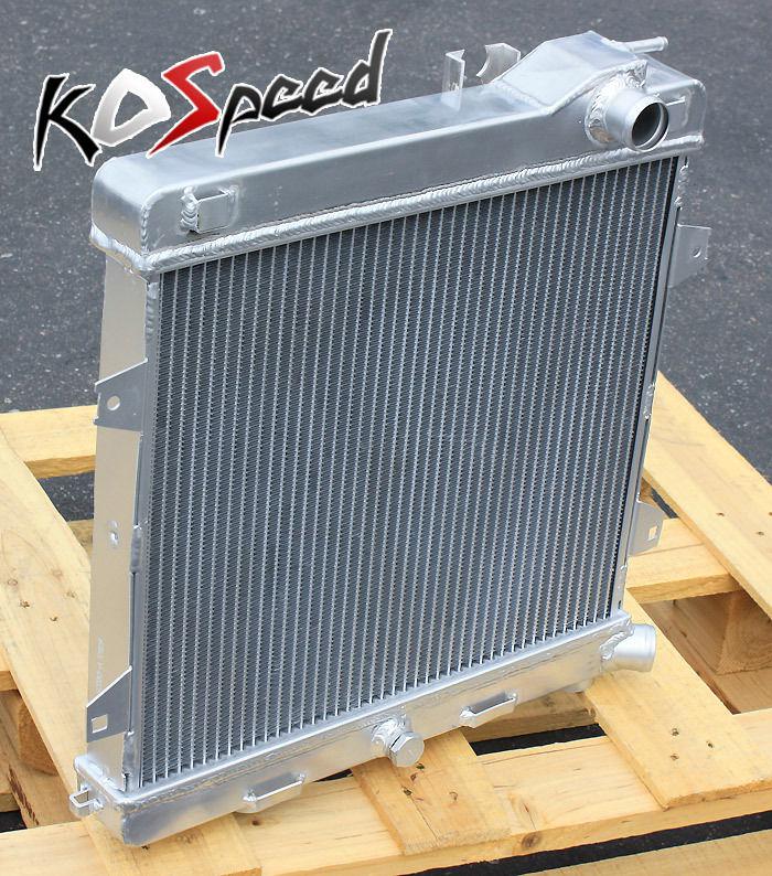 88-91 bmw e30 m3 mt manual transmission dual core 2 row aluminum racing radiator