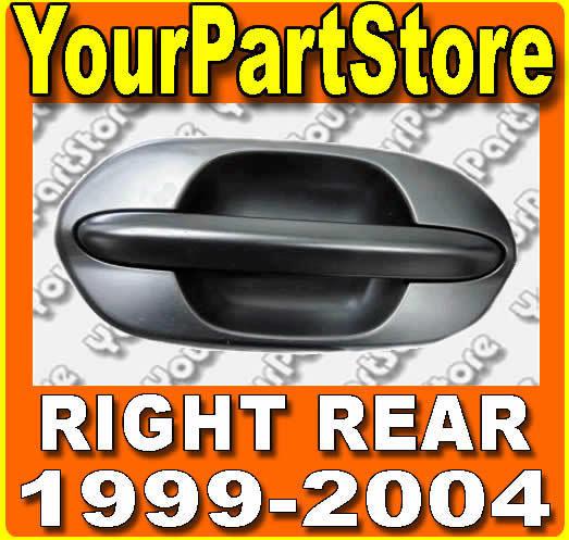 99-04 honda odyssey outer outside exterior sliding door handle right rear