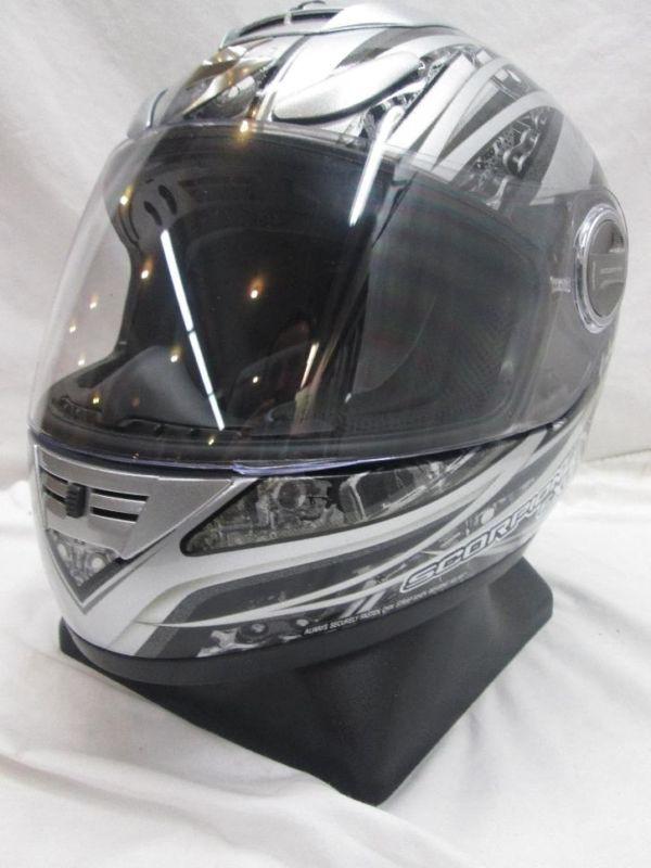 Scorpion exo-700 engine motorcycle helmet med