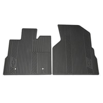 Gm 22832327 all weather premium rubber floor mats 2010-2013 chevrolet equinox