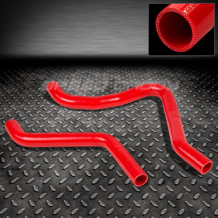 3-ply silicone radiator hose piping 00-05 mit eclipse gt/gts 3g/stratus 6g72 red