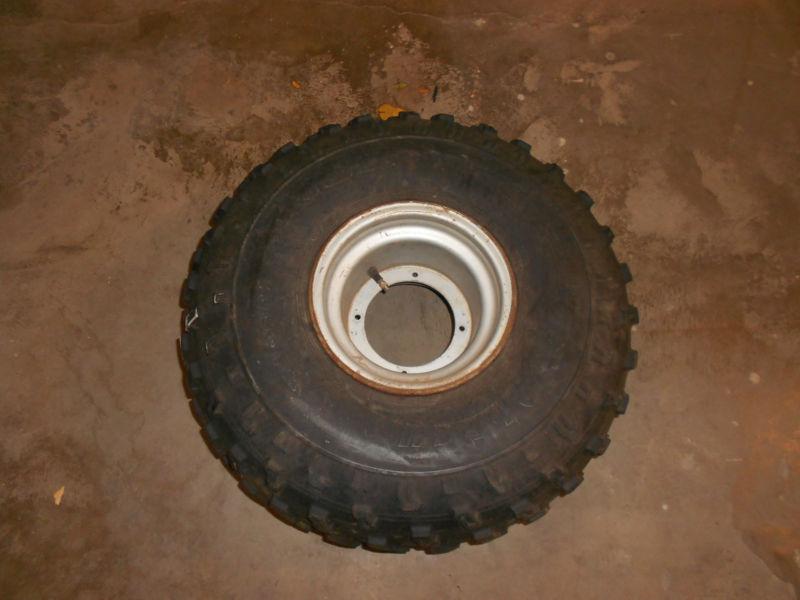 Honda 200,e, es big red 200m rear tire and rim