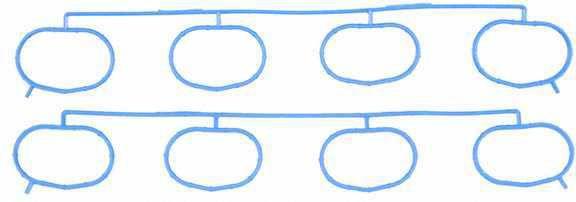 Fel-pro gaskets fpg ms96672 - manifold gasket set (intake)