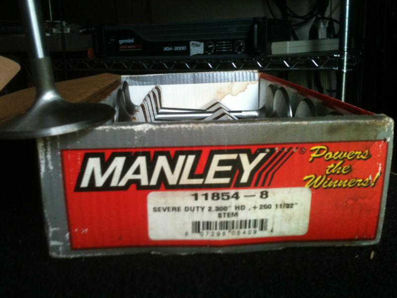 Manley bbc intake valves ss 11854-8