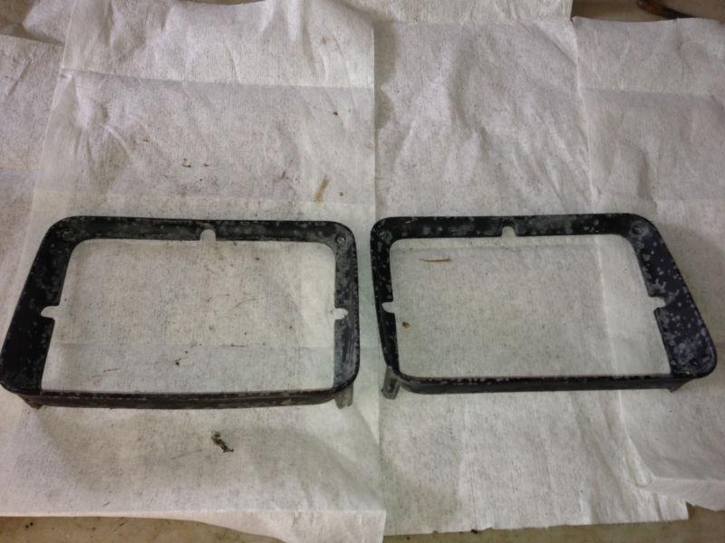 Trans am firebird headlight bezels (2)