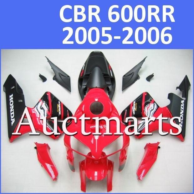 Fit honda 05 06 cbr600rr cbr 600 rr 2005 2006 fairing kit abs plastics d11 b11