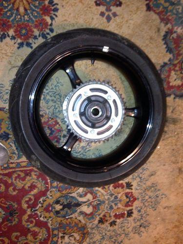 07 08 2007 2008 suzuki gsxr 1000 rear wheel rim rims wheels