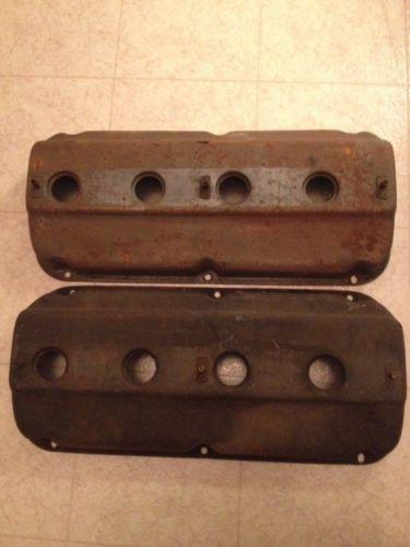  early vintage 331 354 392 power giant hemi no name valve covers with nuts nice