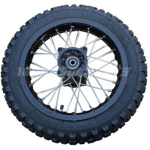 12" rear rim wheel tire honda xr50 crf50 xr crf 50 110 125 140 150cc dirt bike