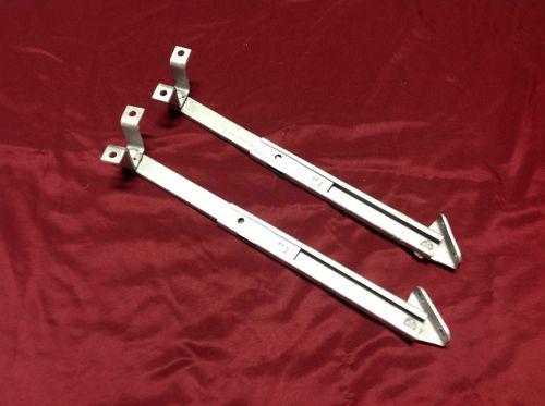 1966-1977 early ford bronco factory fomoco lift gate support set. very nice! 