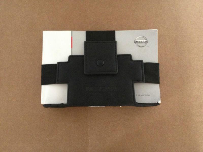 2012 nissan quest oem owners manual in great condition