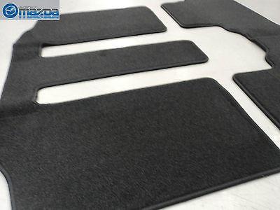 Mazda 5 2012-2013 new oem rear charcoal black floor mats