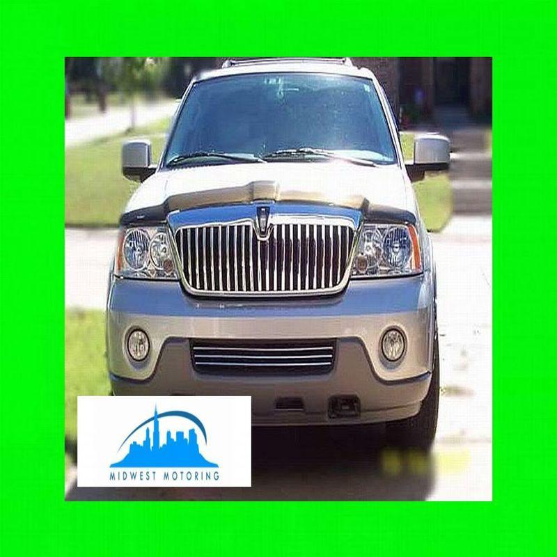 2003-2004 lincoln navigator chrome trim for lower grill grille w/5yr warranty