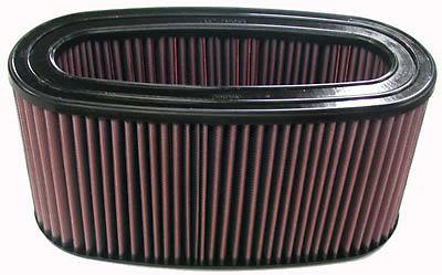 K&n air filter oval cotton gauze red ford f-250/f-350/f4-50 super duty pickup