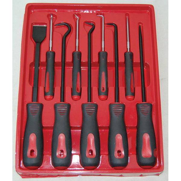 9 pc scraper pick & hook set atd tools