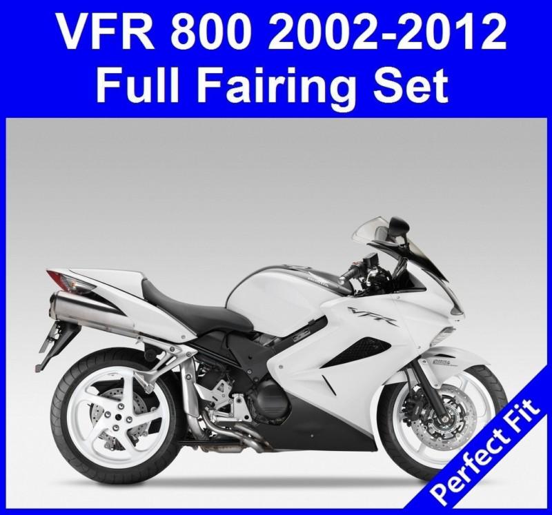 Fit honda vfr 800 02 03 04 05 06 07 08 09 00 11 12 2002-2012 fairing kit #04 f