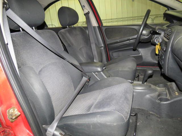 2002 dodge neon front passenger seat belt & retractor only gray