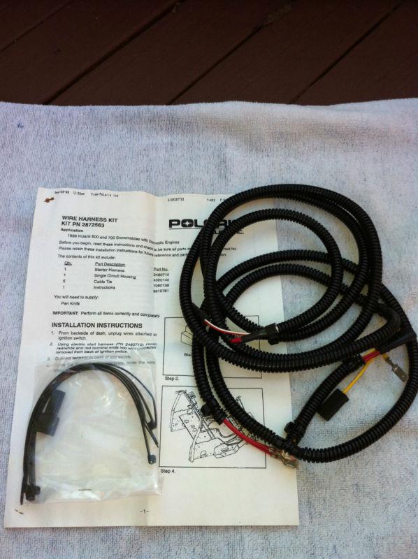 Polaris snowmobile wire harness kit 1999 600/700 #2872563