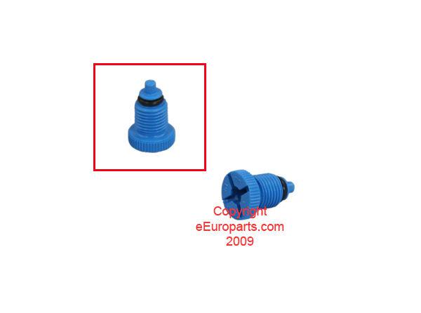 New genuine bmw radiator drain plug 17111437361