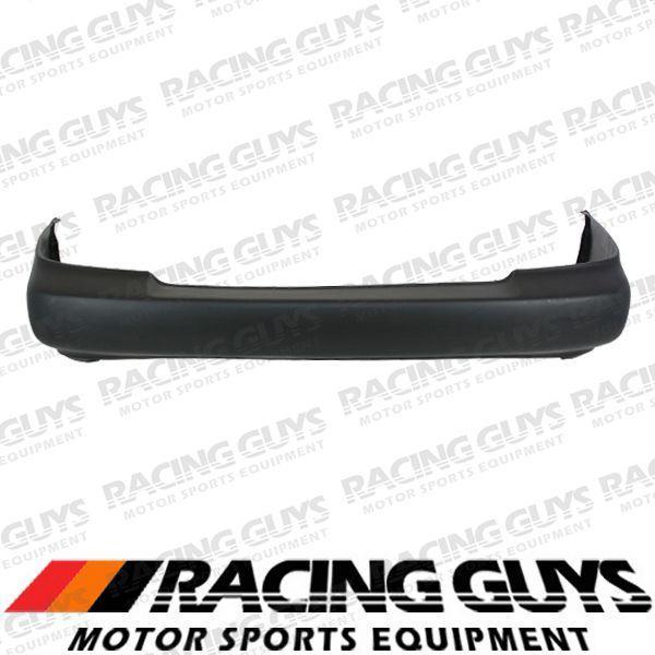 95-97 nissan sentra rear bumper cover unpainted new facial plastic ni1100223