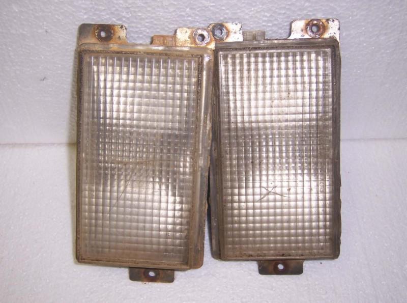 Parking light lens 1980 1981 el camino set used dq