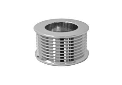 Tuff stuff chrome billet steel alternator pulley 7610d