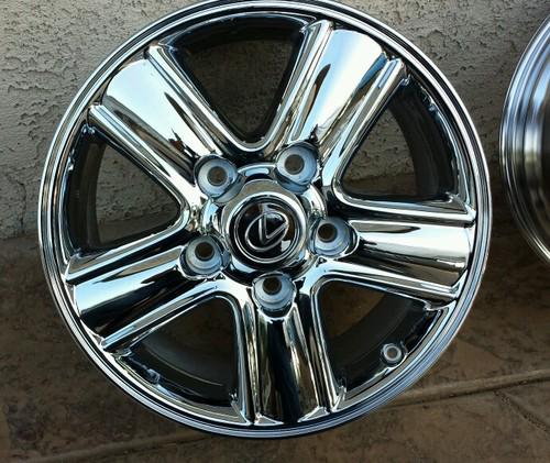 Lexus lx470 18" 2006 chrome wheels