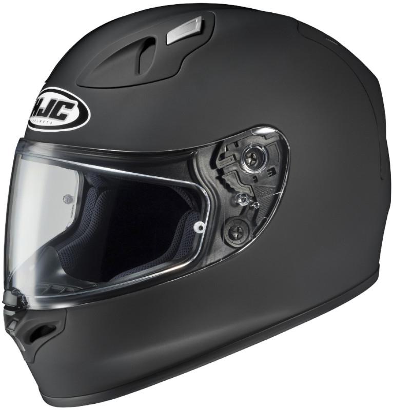 Hjc fg-17 matte black small s sm sml motorcycle helmet