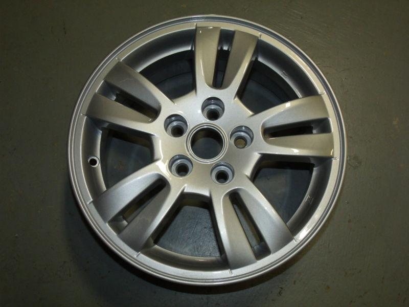 2012-2013 chevrolet sonic wheel, 15x6, 5 split spoke full painted silver