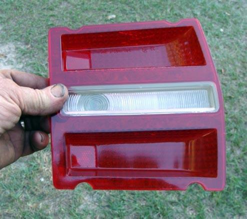 Mopar 68 dodge dart right rear tail light lense