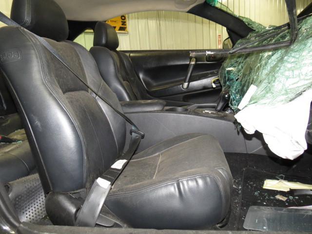 2000 mitsubishi eclipse front passenger seat belt & retractor only gray