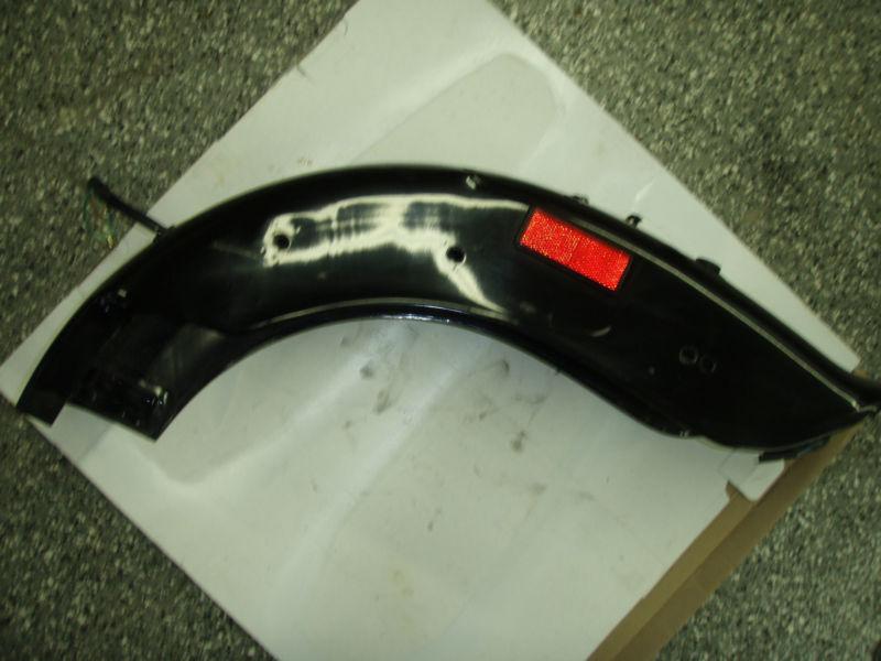 2002 honda rebel 250 rear fender with wiring for rear tail light