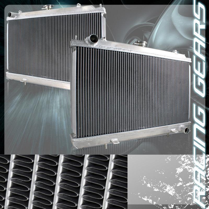 1995-1998 nissan 240sx s14 manual transmission 2 row dual core aluminum radiator