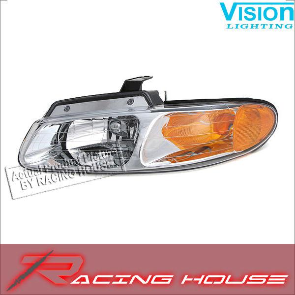 Driver side l/h headlight lamp unit replacement kit 2000 chrysler town country