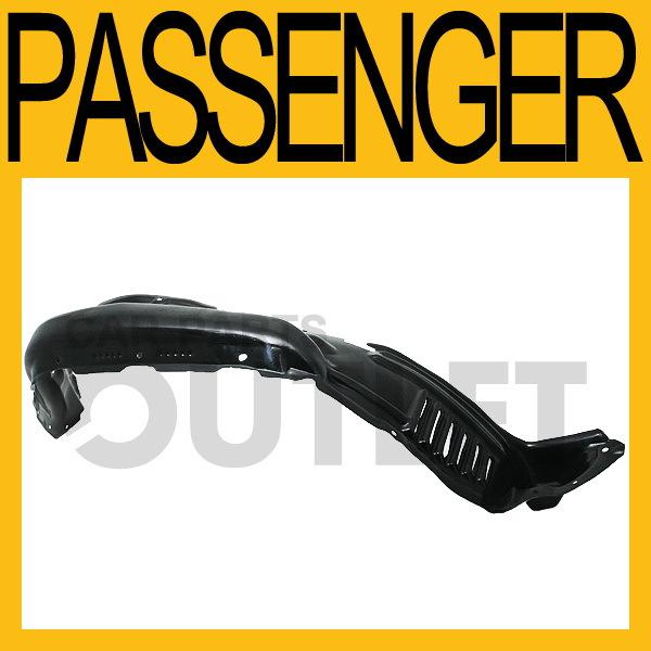 2005-2008 toyota tacoma 4wd fender liner new to1249135 front splash shield right