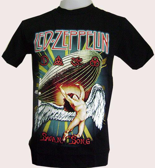 New rock band music led-zeppelin heavy metal black t-shirt mens sz s,m,l,xl,xxl