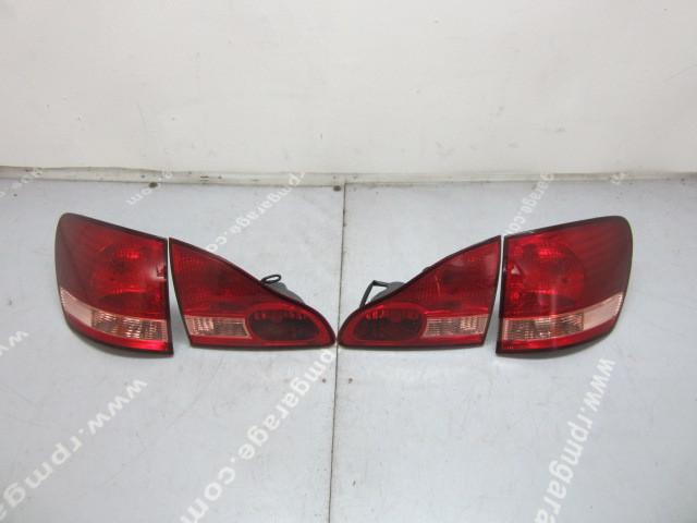 Jdm 00-03 toyota ipsum picnic acm21 genuine kouki red taillights tail lamps set