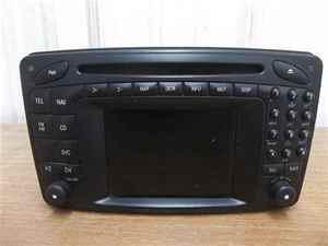 01-03 mercedes c class navigation radio cd player oem