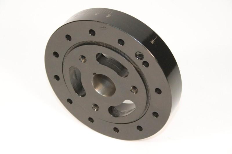 Prw chevy 262-350, 348-409 sportsman damper, 1955-95, int. bal, 6.75" od, black