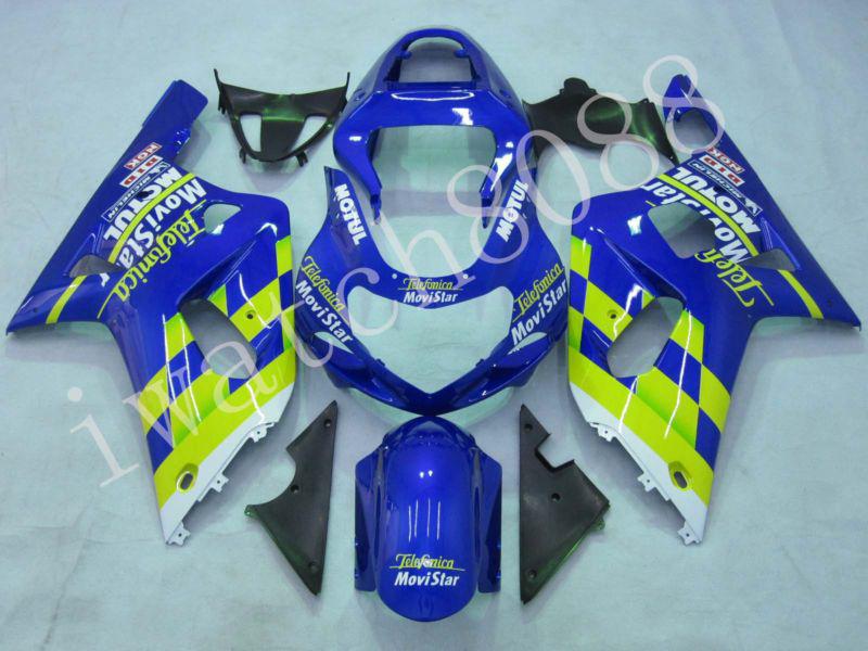 Motogp abs bodywork fairing  fit for suzuki gsxr 1000 k1 2000-2002 2001 ga122