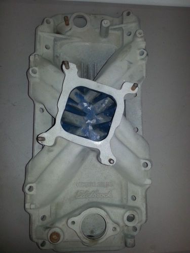 Edelbrock victor 2r jr bbc rectangle port intake # 2910