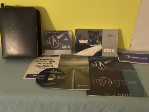 2002 acura mdx complete suv owners manual books guide case all models