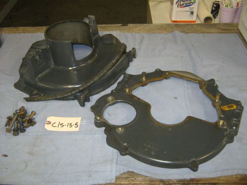 Omc cobra 2.3l flywheel housing 0913283 or 3857846 lot c/s-15-5 freshwater