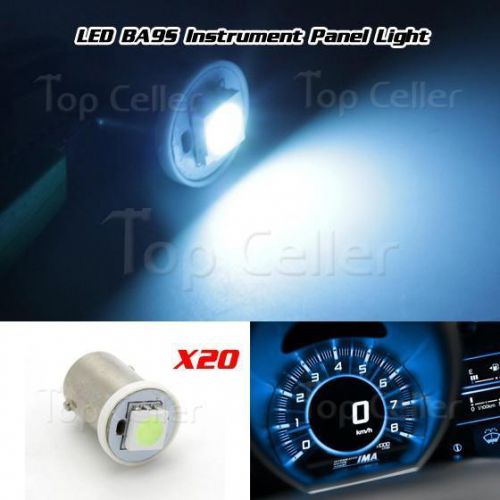 20x ice blue for ford 12v led instrument panel dashboard gauge light bulbs 1895